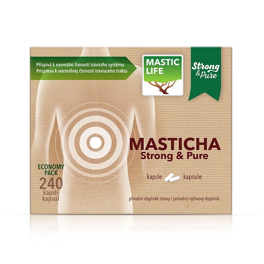Masticha Strong&Pure Economy Pack (240 kapsúl) Masticlife