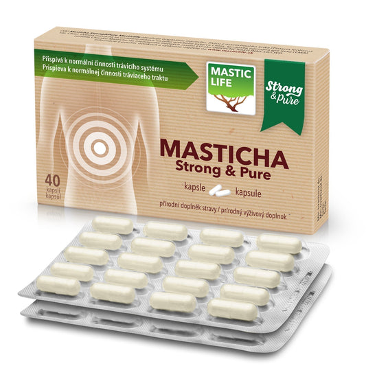 Masticha Strong&Pure teraz aj v predajniach DM