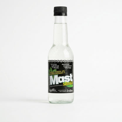 Mast, osviežujúci mastichový nápoj so stéviou 250 ml, sklenená fľaša