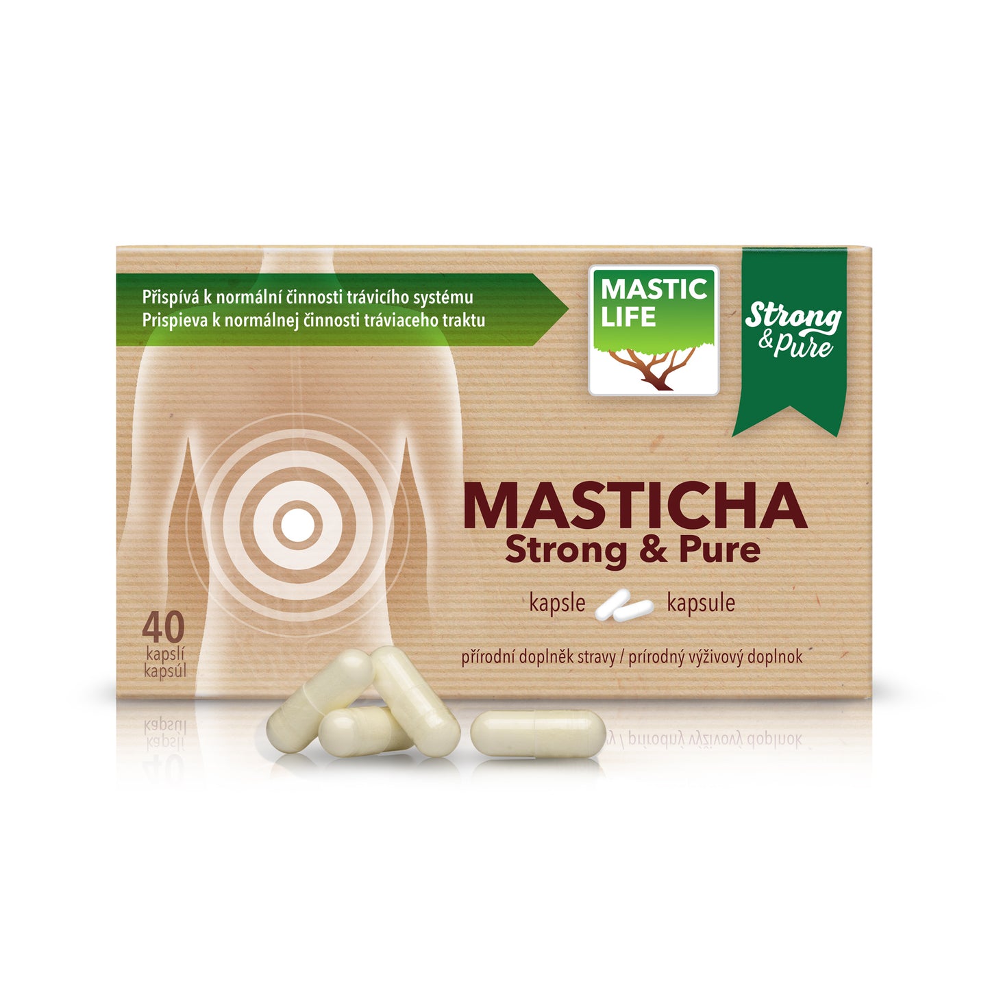 Masticha Strong&Pure (40 kapsúl) Masticlife