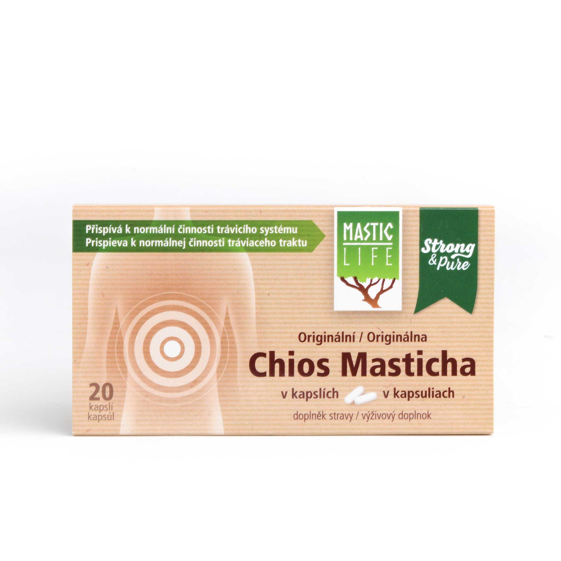 Masticha Strong&Pure Mini Pack (20 kapsúl) Masticlife